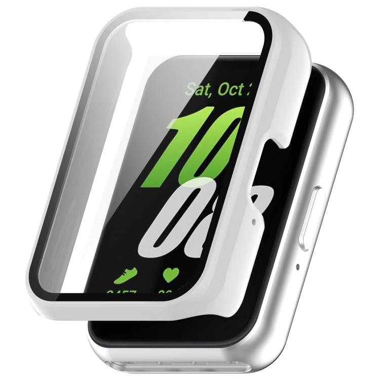 

For Samsung Galaxy Fit3 xDfind Tempered Film Integrated PC Watch Protective Cover(White)