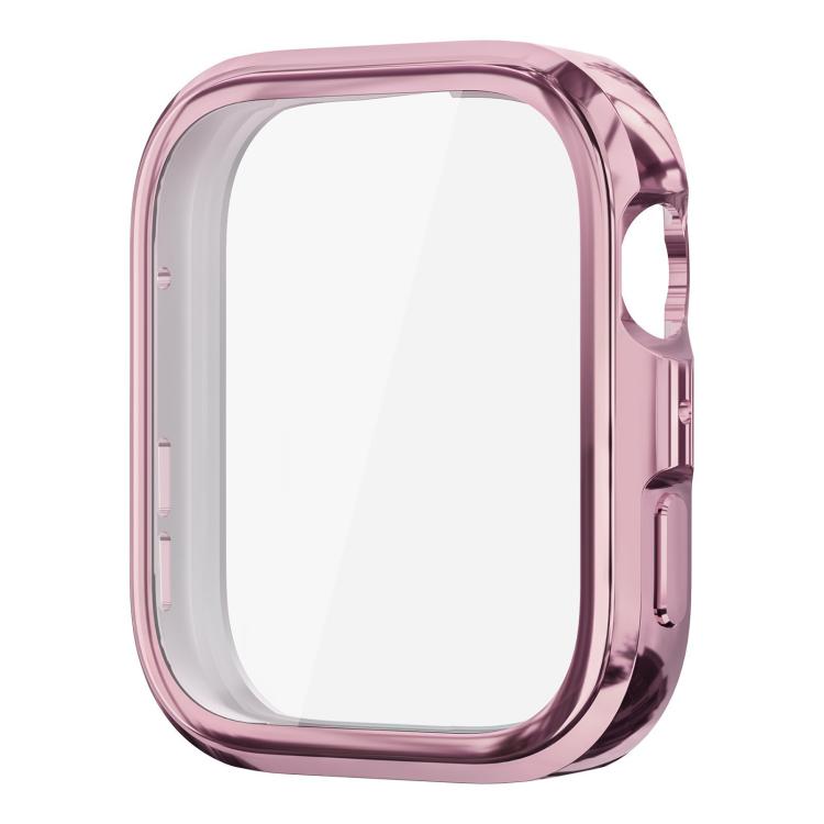 

For Huawei Watch Fit 4 Pro xDfind Tempered Film Integrated TPU Watch Protective Cover(Pink)