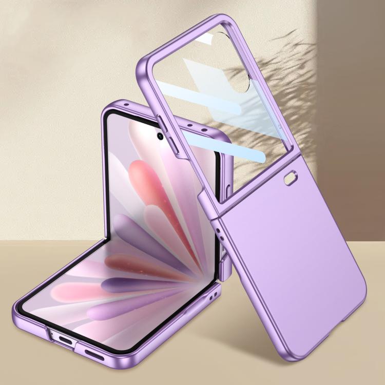 

For Honor Magic V Flip 2 GKK Integrated Ultra-thin Full Coverage Phone Case(Purple)