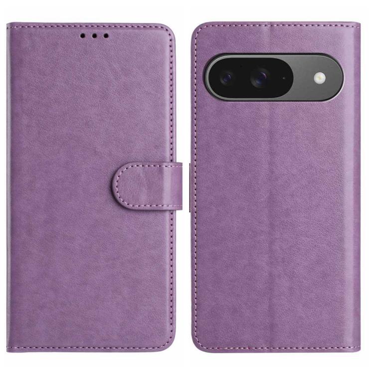 

For Google Pixel 10 Pro Lambskin 8-card Slot Leather Phone Case(Purple)