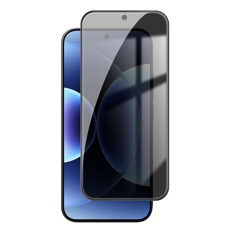 

For Xiaomi 17 Pro Max Kalebol High-Aluminum Screen-Printed Full-Coverage Black-Border Privacy Tempered Glass Film