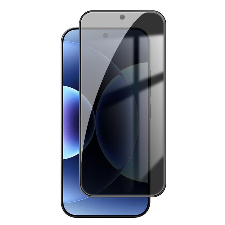 

For Xiaomi 17 Pro Kalebol High-Aluminum Screen-Printed Full-Coverage Black-Border Privacy Tempered Glass Film