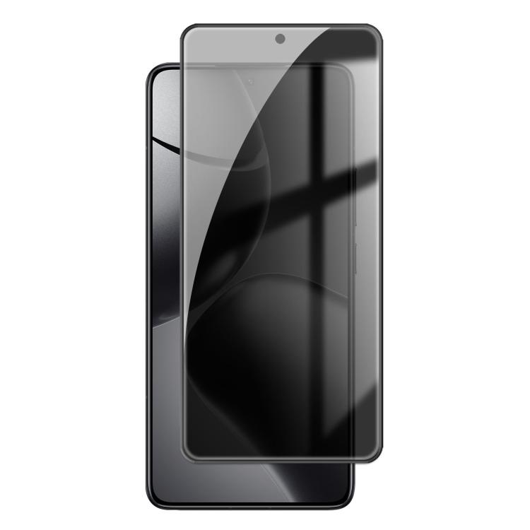 

For Xiaomi 14T Kalebol High-Aluminum Screen-Printed Full-Coverage Black-Border Privacy Tempered Glass Film