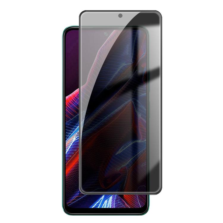 

For Xiaomi Poco X5 Kalebol High-Aluminum Screen-Printed Full-Coverage Black-Border Privacy Tempered Glass Film