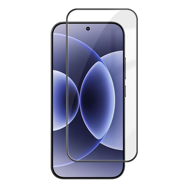 

For Xiaomi 17 Kalebol High-Aluminum Screen-Printed Full-Coverage Anti-Fingerprint Black-Bordered HD Tempered Glass Film