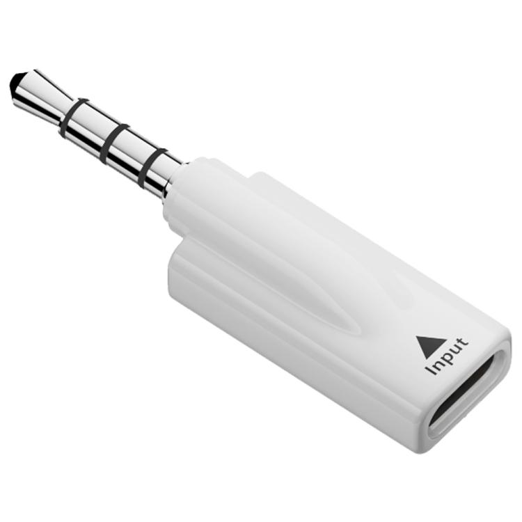 

Digital Decoder HiFi Audio Headset Adapter, Port:3.5mm Male to Type-C Female(White)