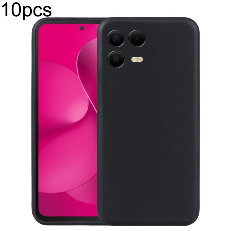 

For T-Mobile REVVL 8 Pro 5G 10pcs TPU Phone Case(Black)