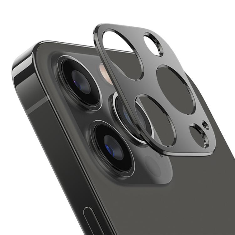 

For iPhone 13 Pro / 13 Pro Max XDCASE Titanium Alloy Hollow Camera Lens Protector(Black)
