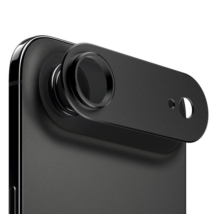 For iPhone Air XDCASE Titanium Alloy Hollow Camera Lens Protector(Black)