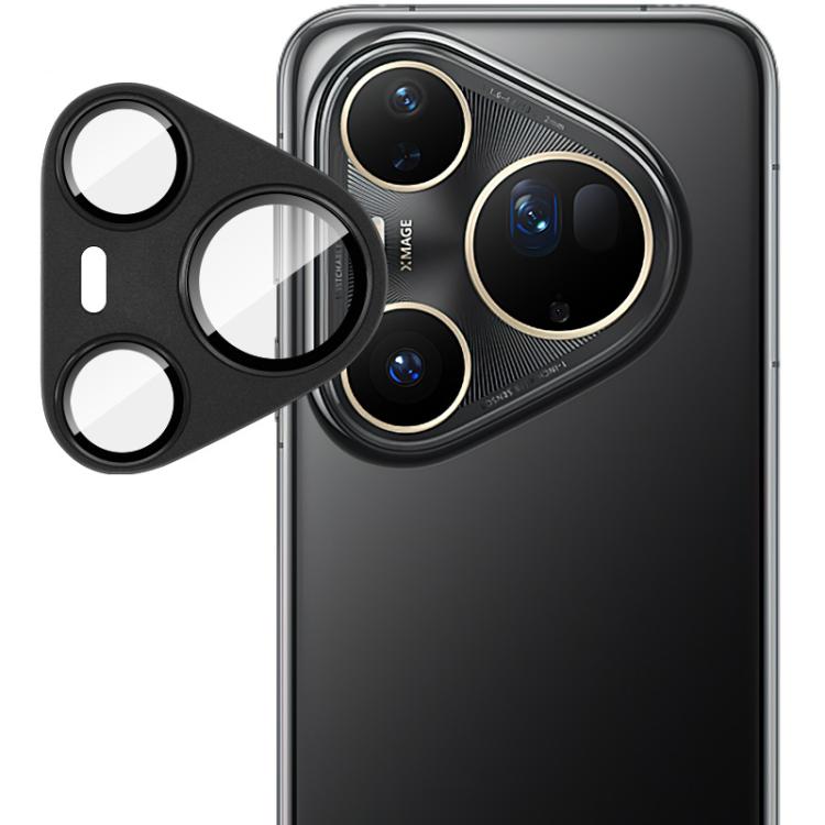 

For Huawei Pura 80 Ultra 5G IMAK Metal Armor Premium Camera Protector Film(Black)