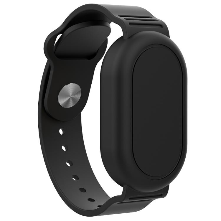 For Samsung Galaxy SmartTag 2 xDfind Silicone Band Style Anti-lost Tracker Protective Cover(Black)