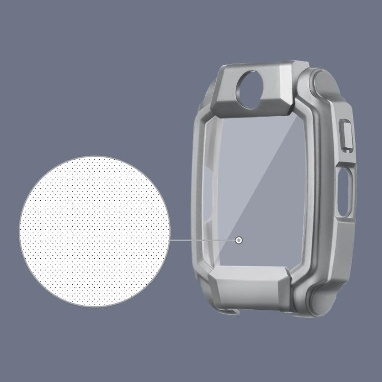 

For Imoo Watch Phone Z11 Tempered Film Integrated PC Watch Protective Cover(Mirror Silver)