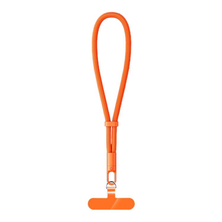 

XDCASE 7mm Polyester Rope with Gasket Adjustable Mobile Phone Wrist Lanyard(Orange)