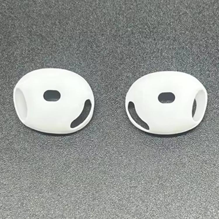 

For AirPods 4 XDCASE 2 Pairs Ear Cap Soft Silicone Protective Case(White)
