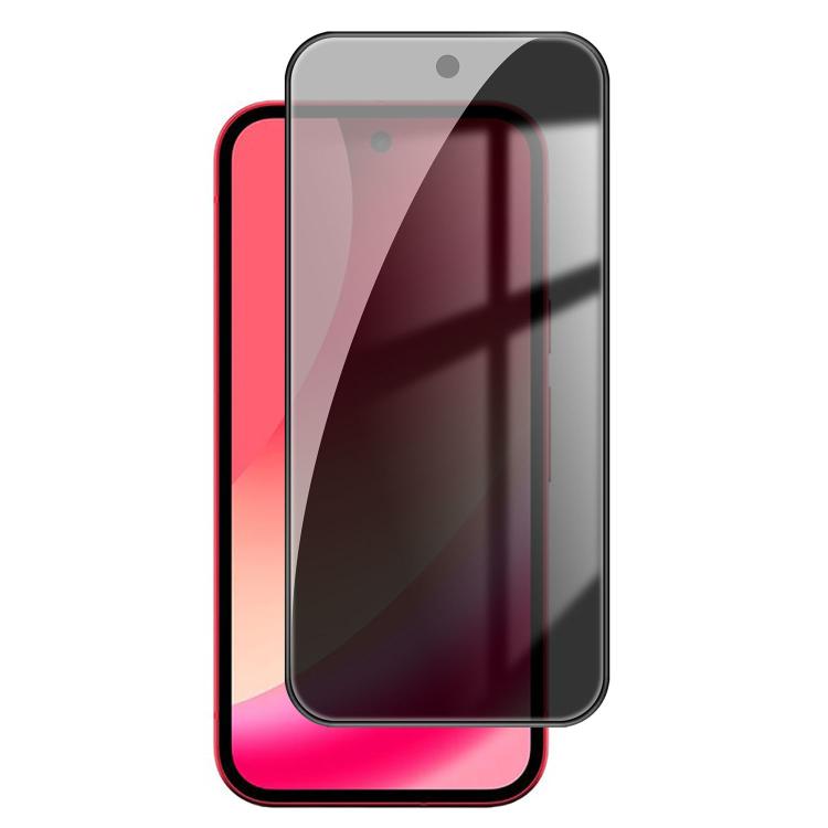 

For Google Pixel 10a Kalebol High-Aluminum Screen-Printed Full-Coverage Black-Border Privacy Tempered Glass Film