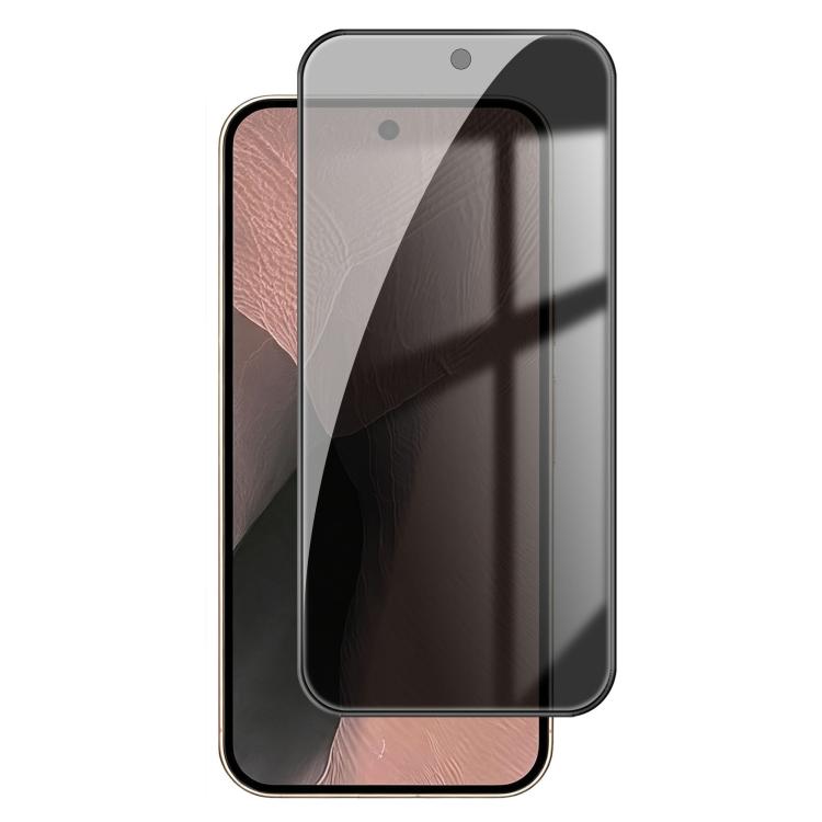 For Google Pixel 11 Pro XL Kalebol High-Aluminum Screen-Printed Full-Coverage Black-Border Privacy Tempered Glass Film