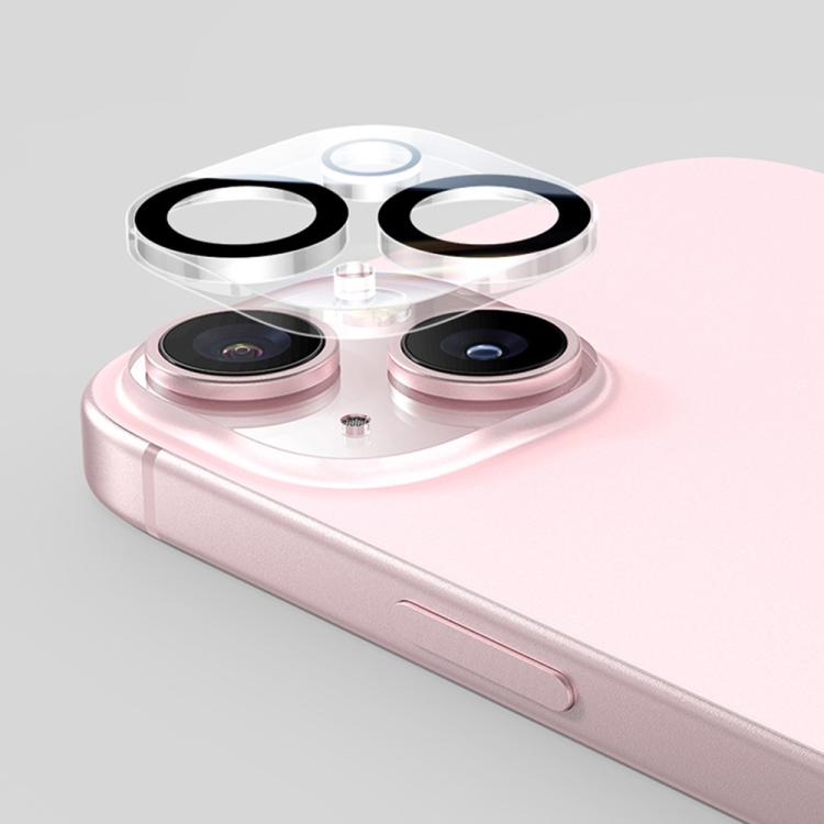 For iPhone 13 / 13 mini XDCASE Silkscreen Integrated Tempered Glass Back Camera Film