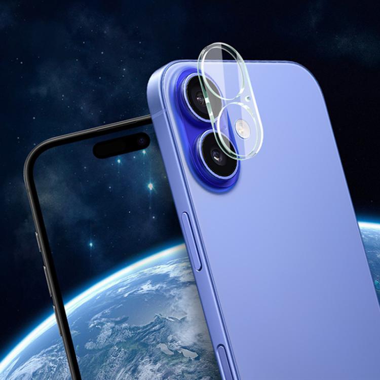 

For iPhone 16 / 16 Plus XDcase Transparent Integrated Tempered Glass Camera Film