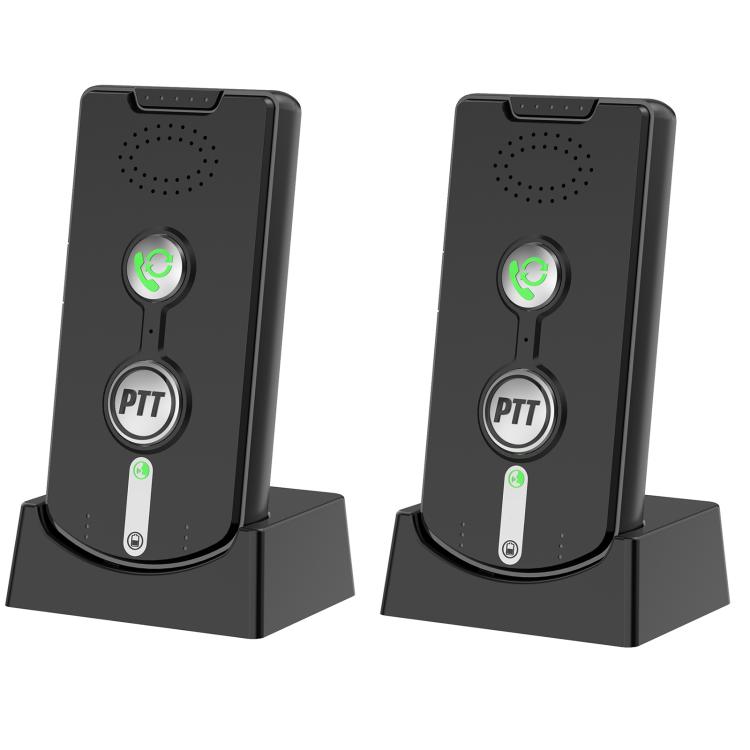 

H8S-2 Wireless Two-way Indoor Voice Pager(Black)