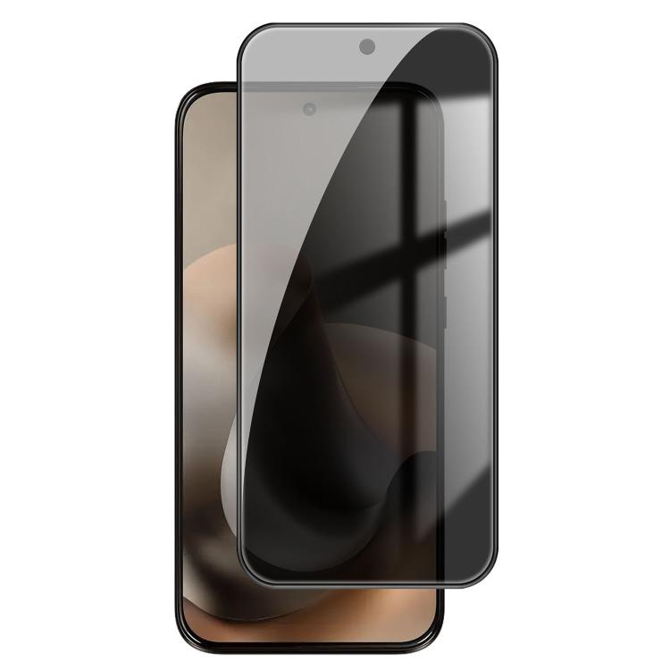 For Motorola Moto G Max / G87 / G77 Kalebol High-Aluminum Screen-Printed Full-Coverage Black-Border Privacy Tempered Glass Film