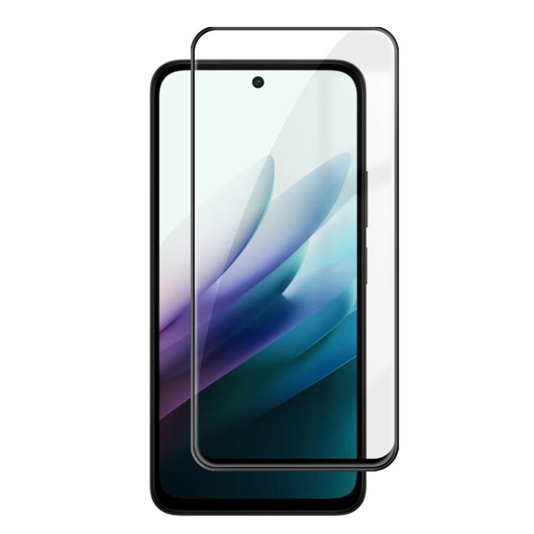 

For Redmi 15 5G Global / 15 4G SEA 169.5mm Kalebol High-Aluminum Screen-Printed Full-Coverage Anti-Fingerprint Black-Bordered HD Tempered Glass Film