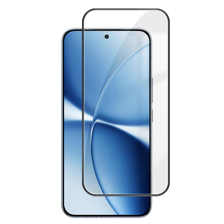 

For Redmi Turbo 5 Pro Max / Poco X8 Pro Max Kalebol High-Aluminum Screen-Printed Full-Coverage Anti-Fingerprint Black-Bordered HD Tempered Glass Film