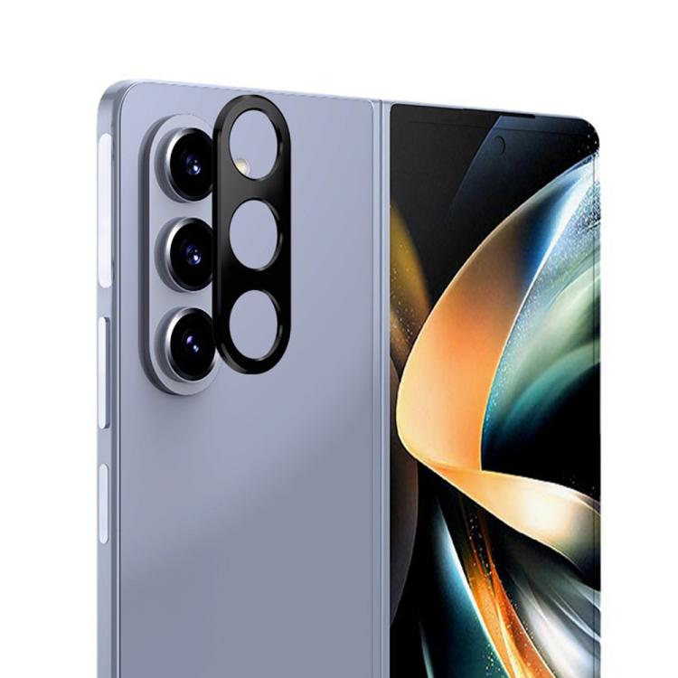 

For Samsung Galaxy Z Fold6 5G XDCASE Titanium Alloy Hollow Camera Lens Protector(Black)