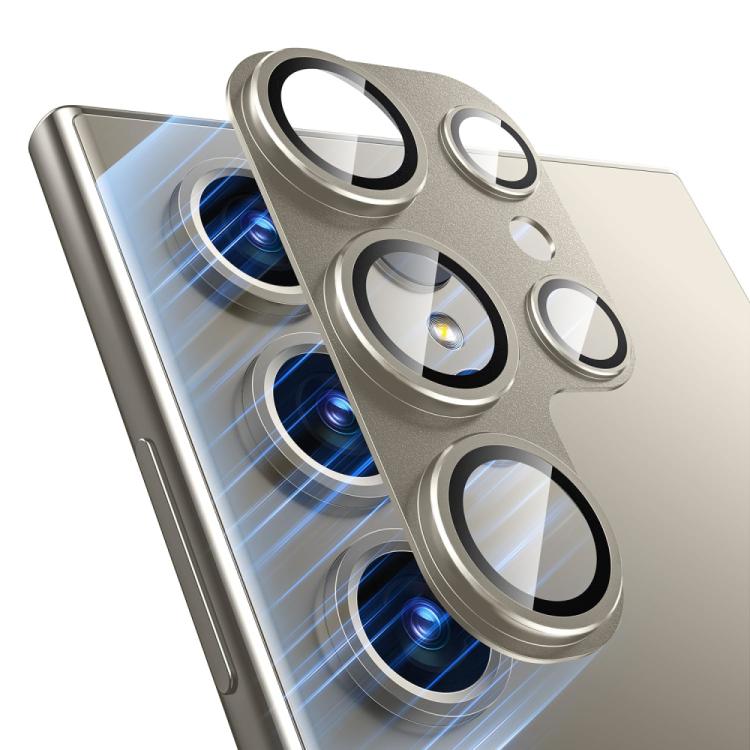 

For Samsung Galaxy S25 Ultra 5G XDcase Frosted Armor Metal + Tempered Glass Camera Lens Film(Green)