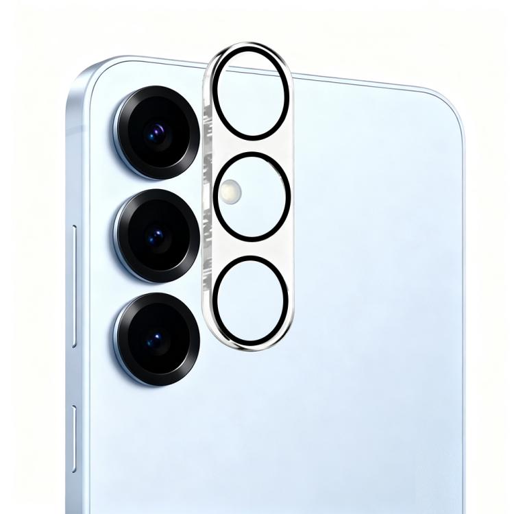 For Samsung Galaxy S24 FE 5G XDCASE Silkscreen Integrated Tempered Glass Back Camera Film