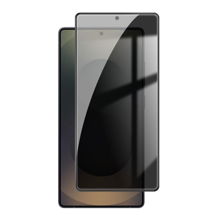 

For Samsung Galaxy S25 Ultra 5G Kalebol High-Aluminum Screen-Printed Full-Coverage Black-Border Privacy Tempered Glass Film