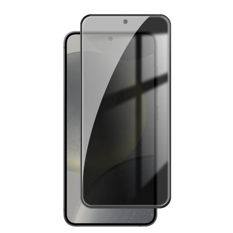 

For Samsung Galaxy S24+ 5G Kalebol High-Aluminum Screen-Printed Full-Coverage Black-Border Privacy Tempered Glass Film