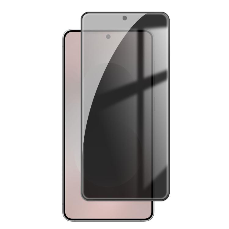 

For Samsung Galaxy S26 5G Kalebol High-Aluminum Screen-Printed Full-Coverage Black-Border Privacy Tempered Glass Film