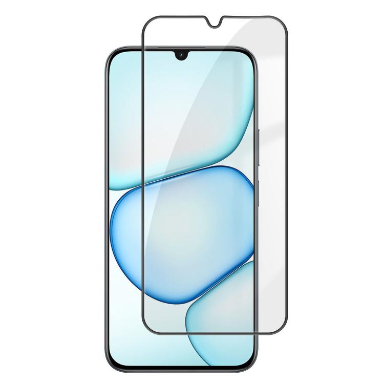 

For Realme C100 5G Kalebol High-Aluminum Screen-Printed Full-Coverage Anti-Fingerprint Black-Bordered HD Tempered Glass Film