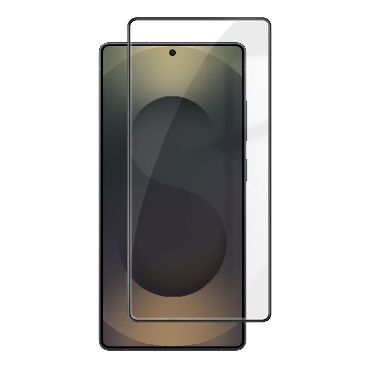 

For Samsung Galaxy S25 Ultra 5G Kalebol High-Aluminum Screen-Printed Full-Coverage Anti-Fingerprint Black-Bordered HD Tempered Glass Film