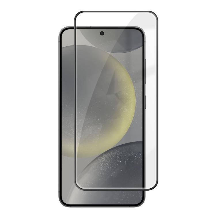 

For Samsung Galaxy S24+ 5G Kalebol High-Aluminum Screen-Printed Full-Coverage Anti-Fingerprint Black-Bordered HD Tempered Glass Film