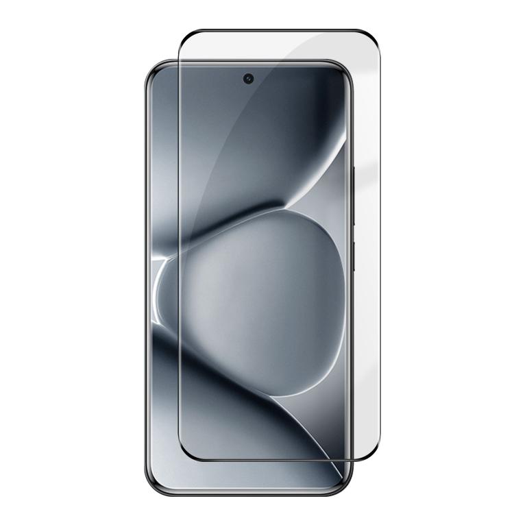 

For Redmi Note 15 Pro+ 5G Global 163.3mm Kalebol Curved High-Aluminum Screen-Printed Full-Coverage Anti-Fingerprint Black-Bordered HD Tempered Glass Film