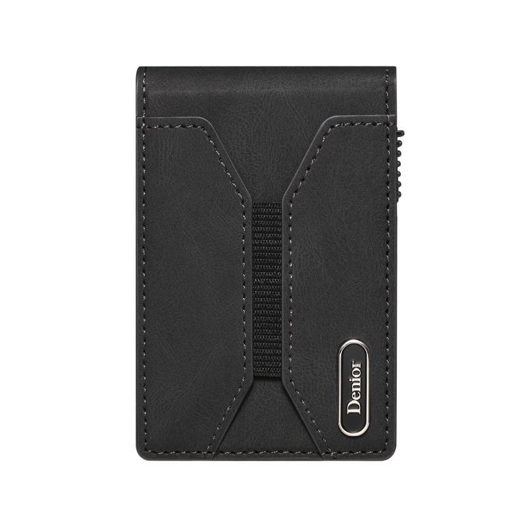 

Denior V20 Skin Elastic MagSafe Card Box(Black)