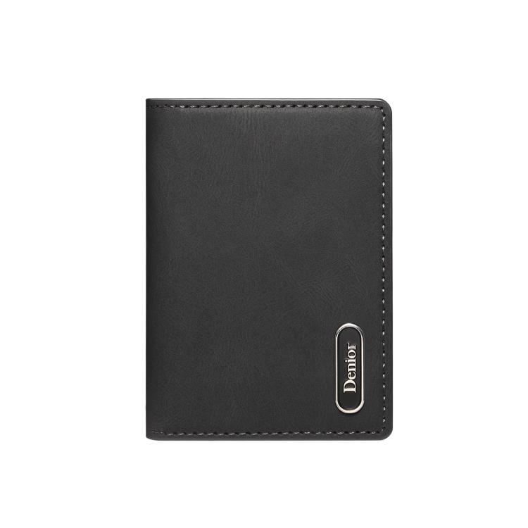 

Denior V21 Skin Pleated MagSafe Card Box(Black)