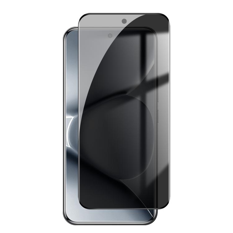 

For Redmi Note 15 Pro+ 5G Global 163.3mm Kalebol Curved High-Aluminum Screen-Printed Full-Coverage Anti-Fingerprint Black-Border Privacy Tempered Glass Film