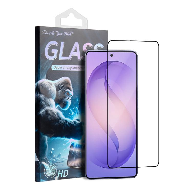 

For Samsung Galaxy S26 Ultra 5G Do As You Wish Silk Screen Printed HD Tempered Glass Film(Black)