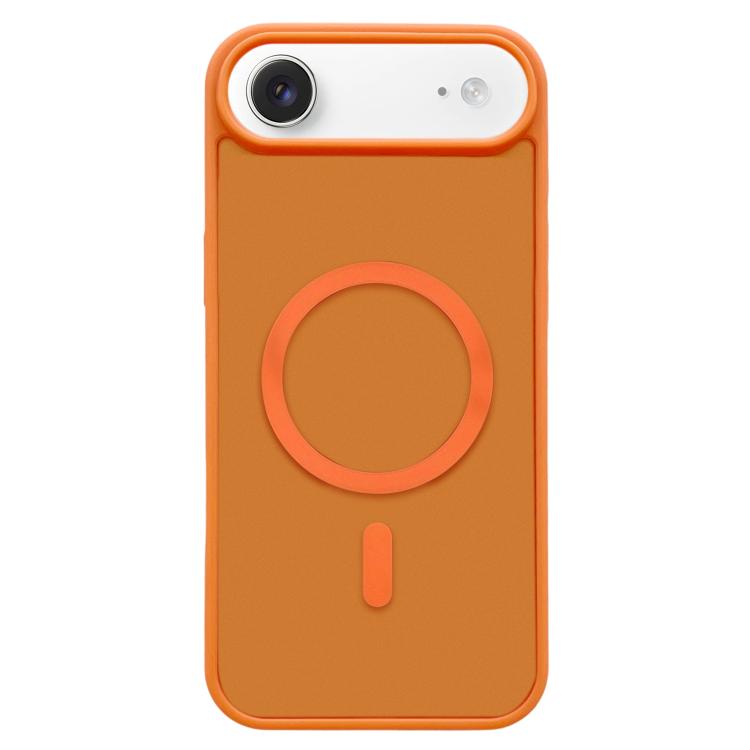 

For iPhone Air Frosted Skin Feel MagSafe Phone Case(Orange)