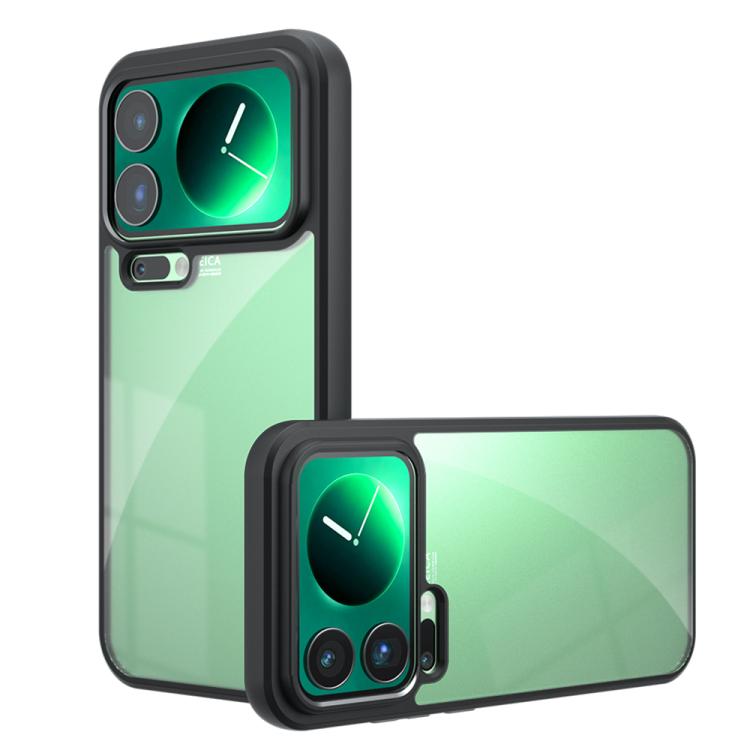 

For Xiaomi 17 Pro Max Armor Big Pore PC Hybrid TPU Phone Case(Transparent)