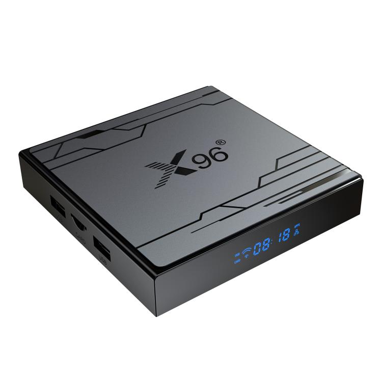 

X96 NEX 4K Android 14 Smart TV Box with Remote Control, 4GB+32GB, Amlogic S905Y5 Quad Core(EU Plug)