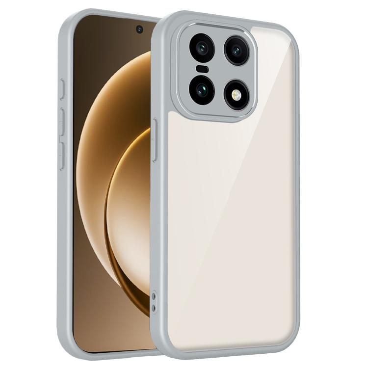 

For OnePlus 15 Matte PC Skin-feel Shockproof Phone Case(Grey)