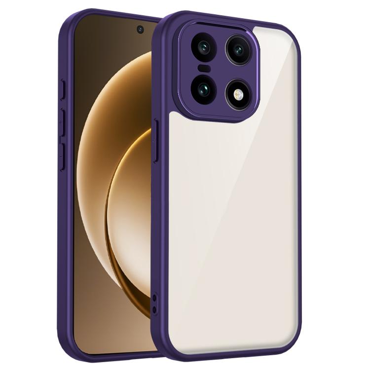 

For OnePlus 15 Matte PC Skin-feel Shockproof Phone Case(Purple)