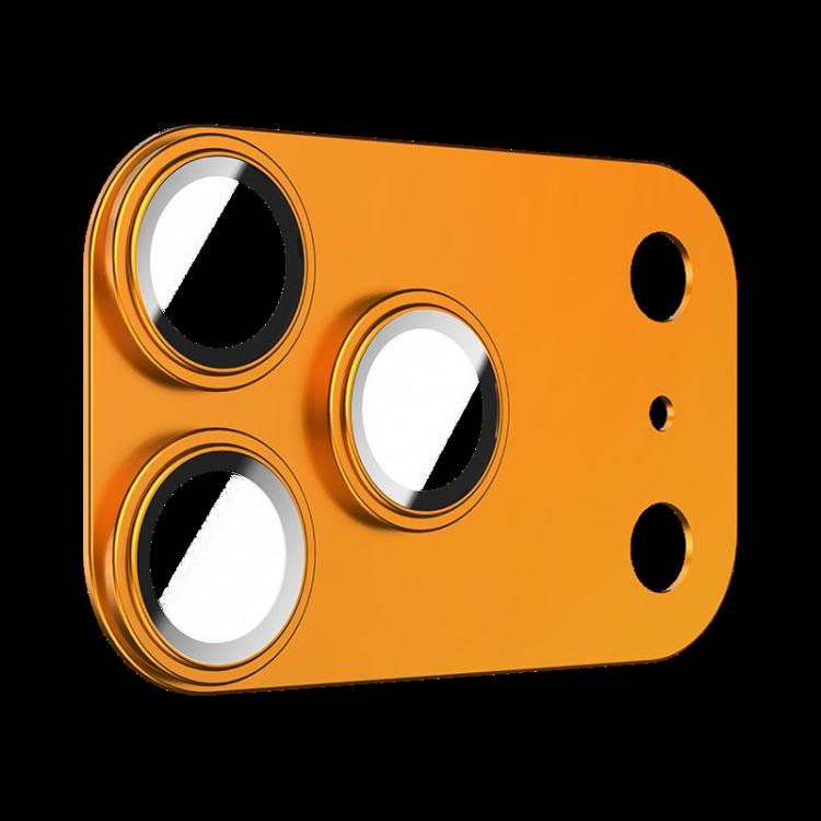 

For iPhone 17 Pro Benks King Kong Corning Integrated Metal Phone Lens Screen Protector(Orange)