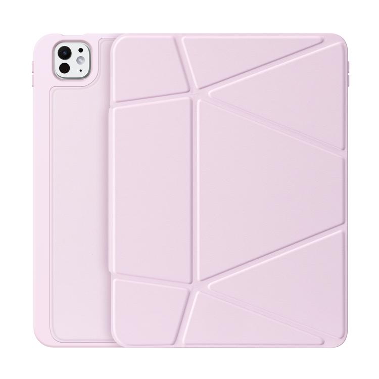 

For iPad Pro 11 2025 / 2024 DUX DUCIS Vers Series PU + TPU Tablet Case(Pink)