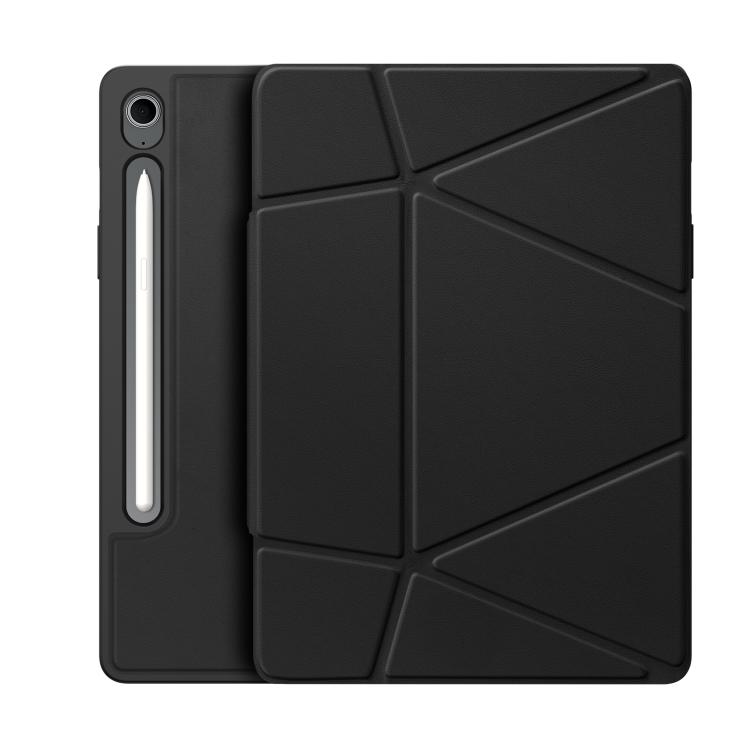 

For Samsung Galaxy Tab S10 Lite/S10 FE DUX DUCIS Vers Series PU + TPU Tablet Case(Black)