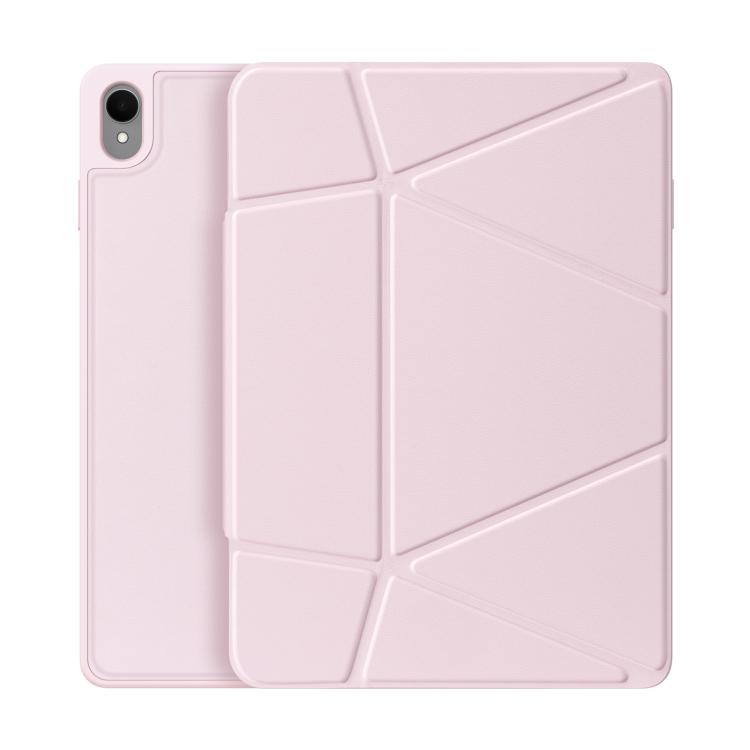 

For Samsung Galaxy Tab S11 DUX DUCIS Vers Series PU + TPU Tablet Case(Pink)
