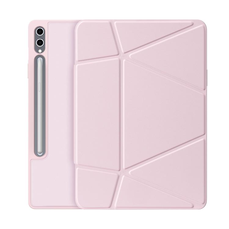 

For Samsung Galaxy Tab S10+ / S9+ DUX DUCIS Vers Series PU + TPU Tablet Case(Pink)